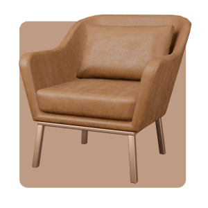 LEATHER ARMCHAIR