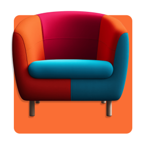 CUTOUT ARMCHAIR